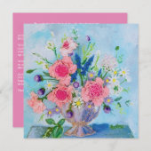 "Bridgerton" Square Dank u kaart (Voorkant / Achterkant)