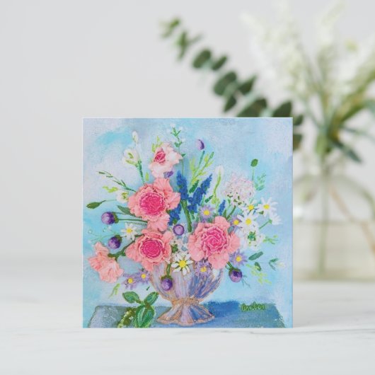 "Bridgerton" Square Dank u kaart (Staand voorkant)