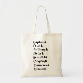 Bridgertons-familieleden Tote Bag