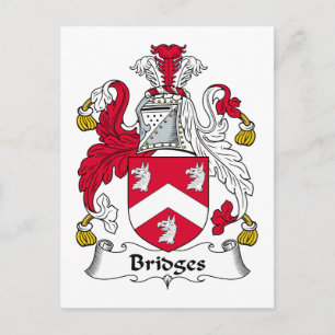 Bridges Family Crest Briefkaart
