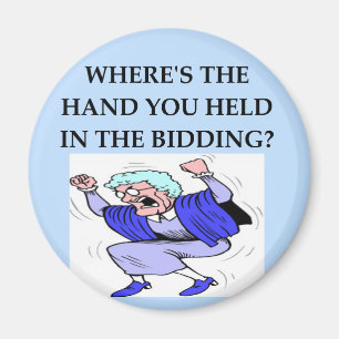 bridgespeler-grap magneet