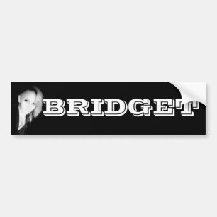 BRIDGET EVANS BUMPERSTICKER