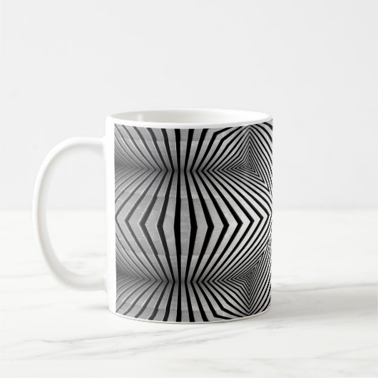 bridget riley mug (Gauche)