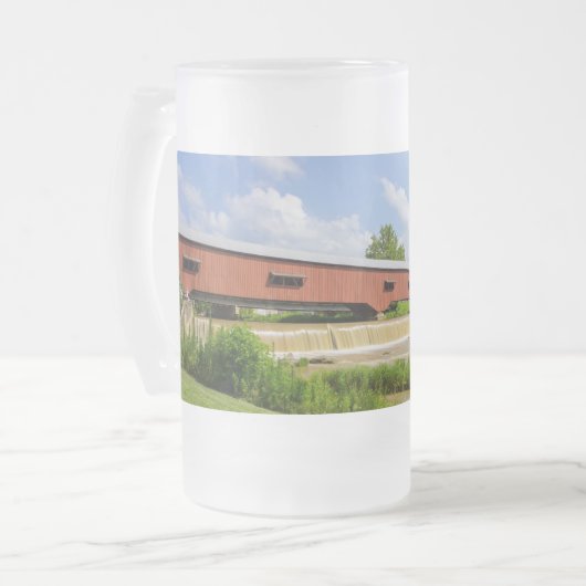 Bridgeton Bridge Et Mill Frosted Mug (Devant gauche)