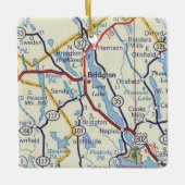 Bridgeton Maine Keramisch Ornament (Voorkant)