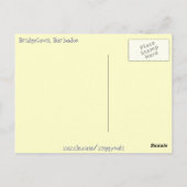 Bridgetown, Barbados Briefkaart (Achterkant)