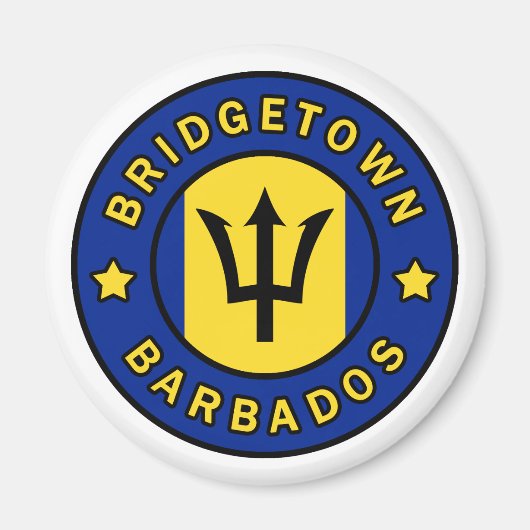 Bridgetown Barbados Magneet (Voorkant)