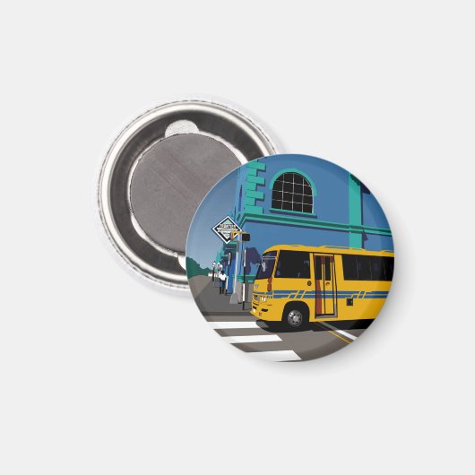 Bridgetown Barbados Magnet (Recto/Verso)