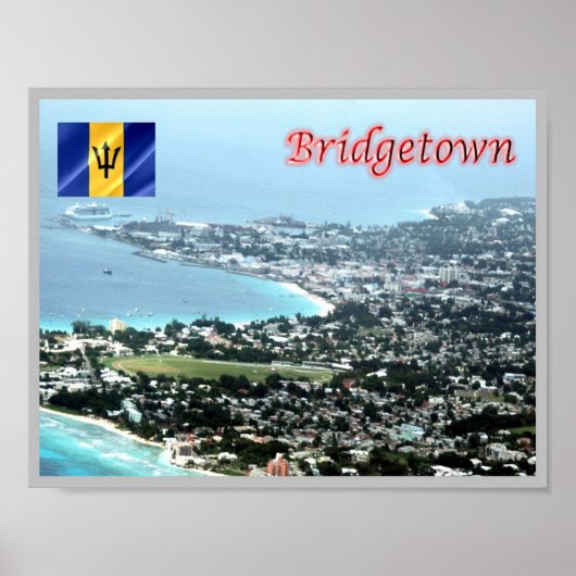 Bridgetown - Barbados - Poster (Voorkant)