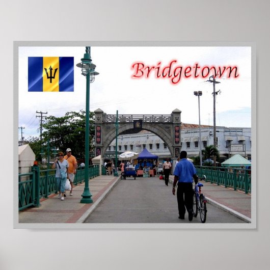 Bridgetown - Barbados - Poster (Voorkant)