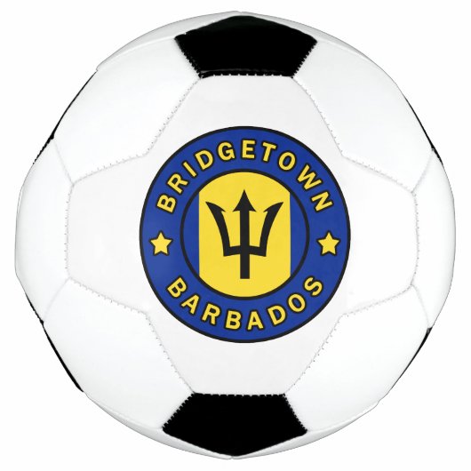 Bridgetown Barbados Voetbal (Voorkant)