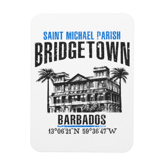 Bridgetown Magneet (Verticaal)