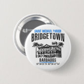 Bridgetown Ronde Button 5,7 Cm (Voorkant /achterkant)