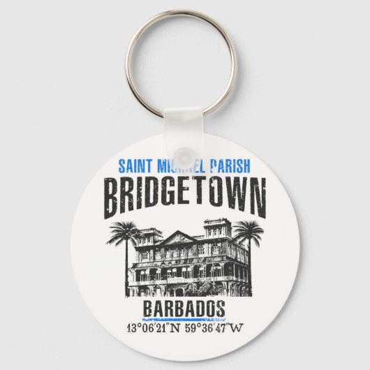 Bridgetown Sleutelhanger (Voorkant)