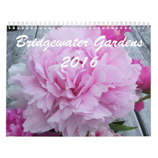 Bridgewater Gardens 2016 Kalender (Hoes)