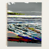 Bridgewater N.S. Riser's Beach Abstract print art (Devant)