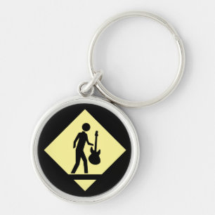 Bridgework "Musician Crossing" Sleutelhanger