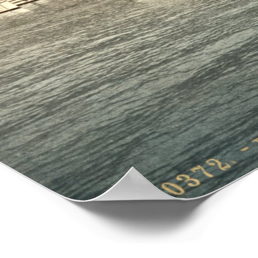 Bridlington Harbour I, Yorkshire, Engeland Poster (Hoek)