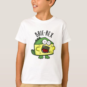 Brie-rex Grappige Kaas Pun T-shirt