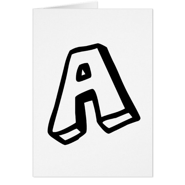 Brief "A" (Voorkant)