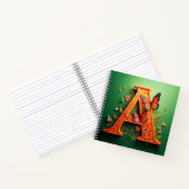 Brief (A) met Rosas & Vlinders Notitieboek (Binnen)