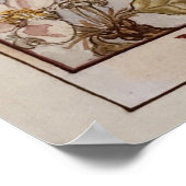 Brief A van Cicely Mary Barker - kunst Poster (Hoek)