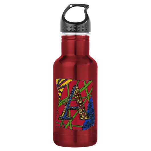 Brief "A" Waterfles (Voorkant)
