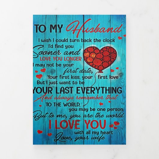 Brief aan mijn man | Geniet van mijn kastje Drieluik Aankondiging (Cover)