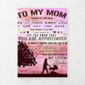 Brief aan mijn moeder | Brief aan het gezin Drieluik Aankondiging