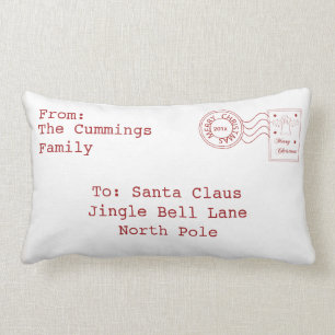 Brief aan Santa Pillow Kussen