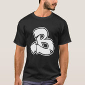 Brief B Graffiti 1 T-shirt (Voorkant)