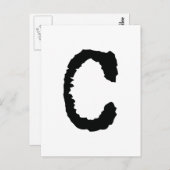 Brief C Briefkaart (Voorkant / Achterkant)