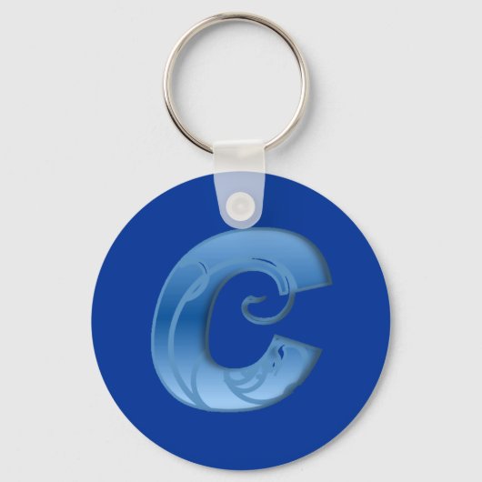 Brief C Sleutelhanger (Voorkant)