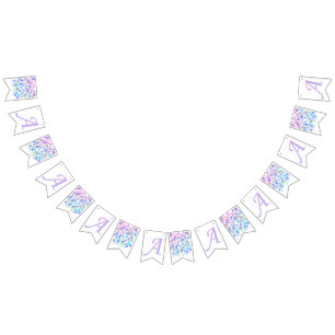 Brief Confetti "A" Vlaggetjes