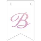Brief Confetti "B" Vlaggetjes (Tweede vlag)