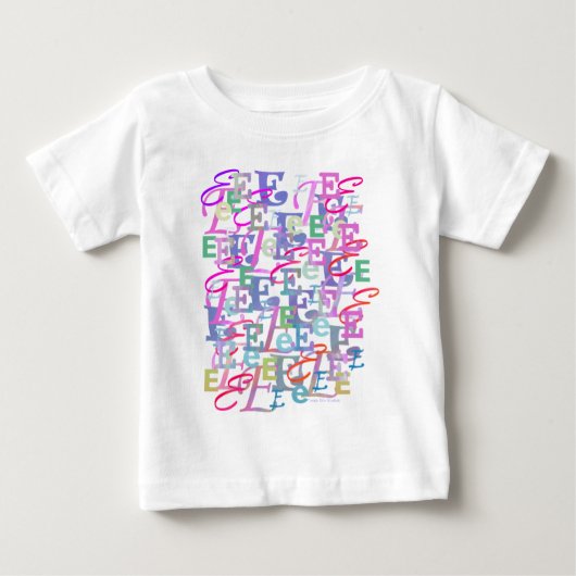 Brief Confetti "E" (Voorkant)