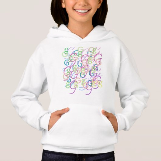 Brief Confetti "G" (Voorkant)