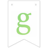 Brief Confetti "G" Vlaggetjes (Tweede vlag)