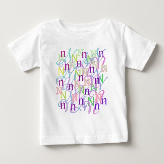 Brief Confetti "N" (Voorkant)