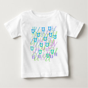 Brief Confetti "U"