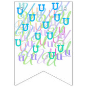 Brief Confetti "U" Vlaggetjes (Derde vlag)