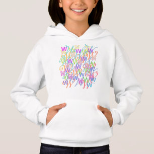 Brief Confetti "W"