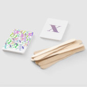 Brief Confetti "X" Handwaaier (Niet-gemonteerd)