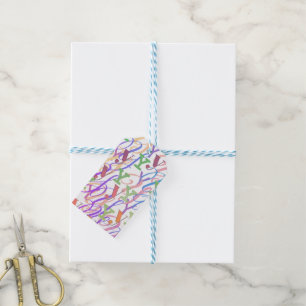 Brief Confetti "Y" Cadeaulabel
