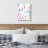 Brief Confetti "Y" Canvas Afdruk (Insitu (Slaapkamer))