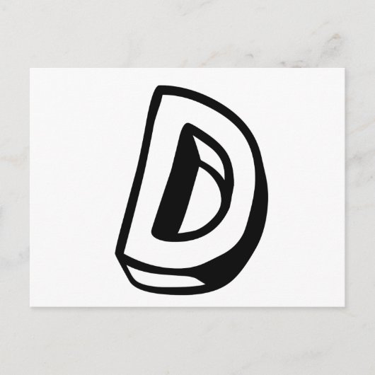 Brief D Briefkaart (Voorkant)