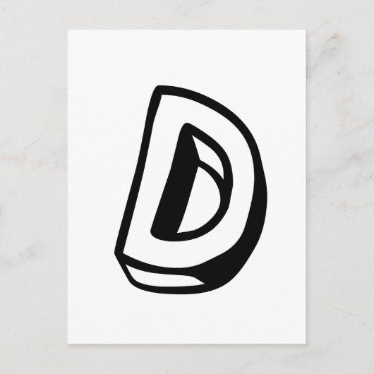 Brief D Briefkaart (Voorkant)