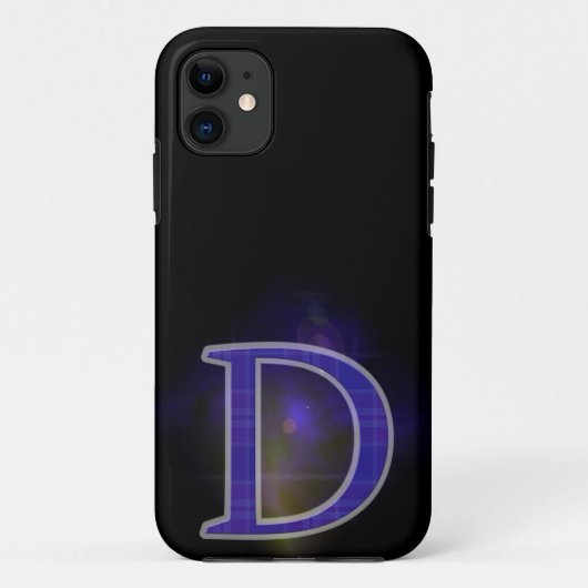 Brief D Case-Mate iPhone Case (Achterkant)