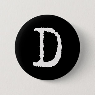 Brief D Ronde Button 5,7 Cm