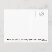 Brief E Briefkaart (Achterkant)